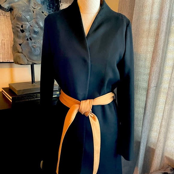 H&M coat black/tan NWT - Picture 2 of 10